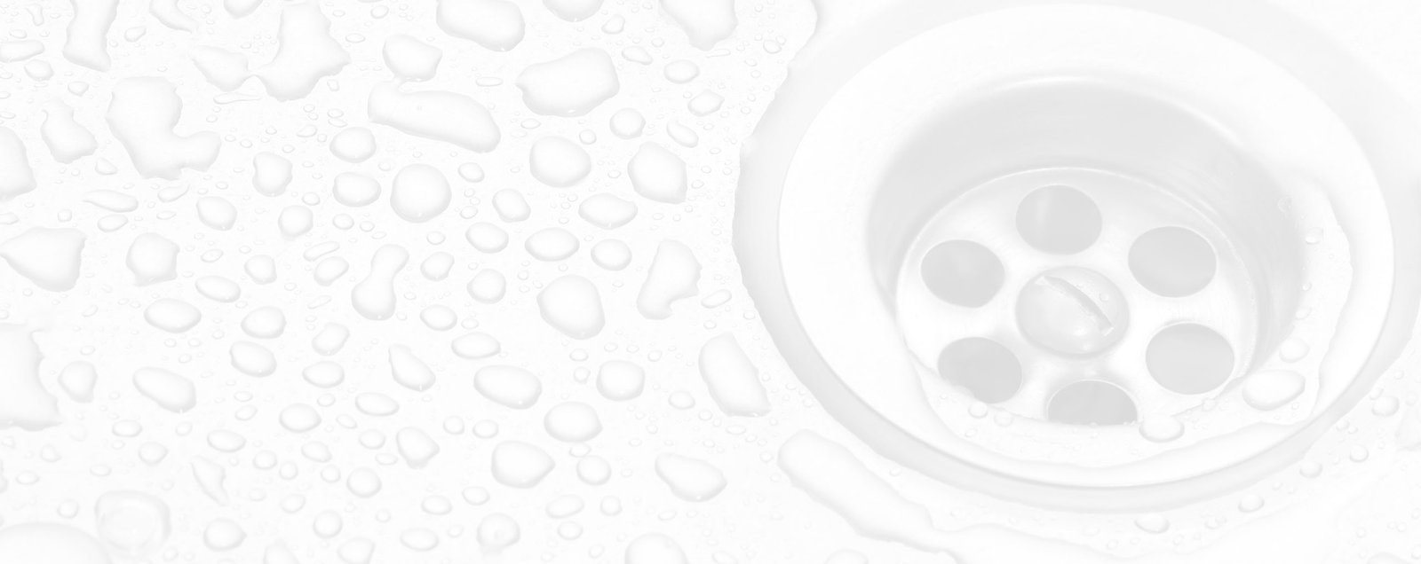 Drain with Splattered Water