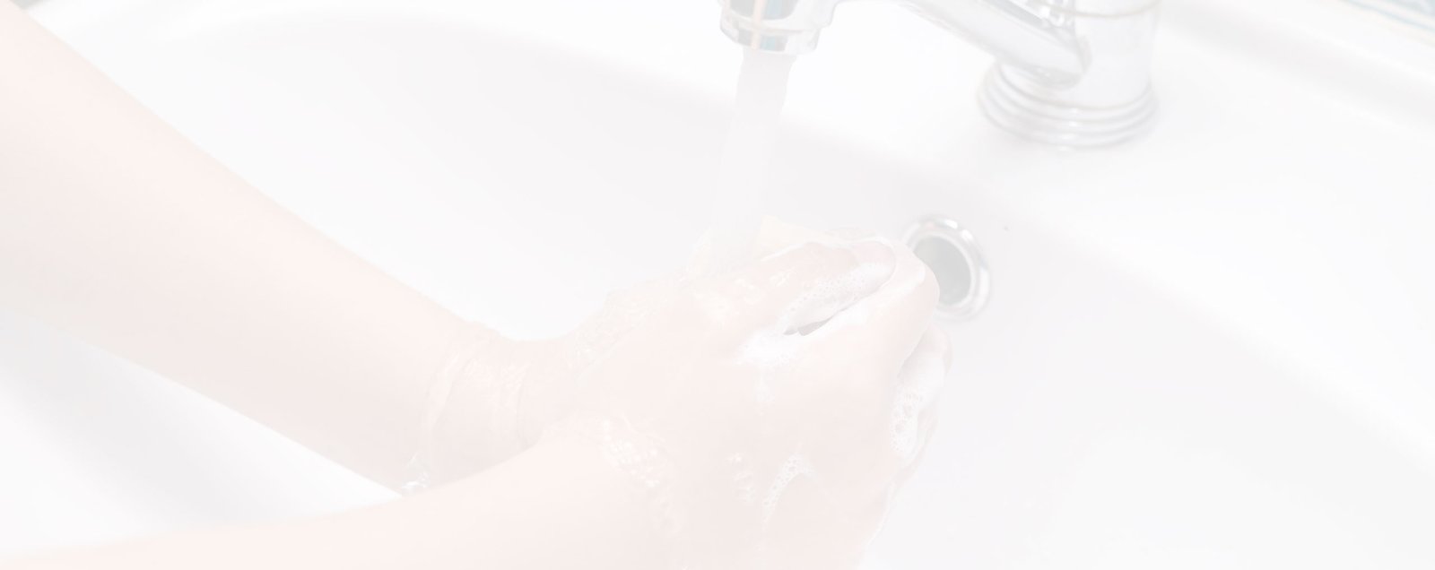 Person Washing Hands